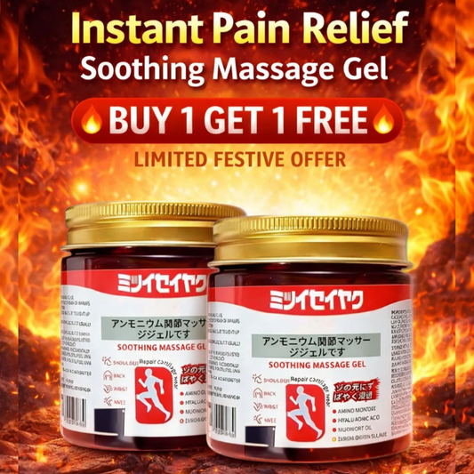 QUICKRELIEF™- JAPANESE INSTANT PAIN RELIEF SOOTHING MASSAGE GEL (BUY 1 GET 1 FREE)